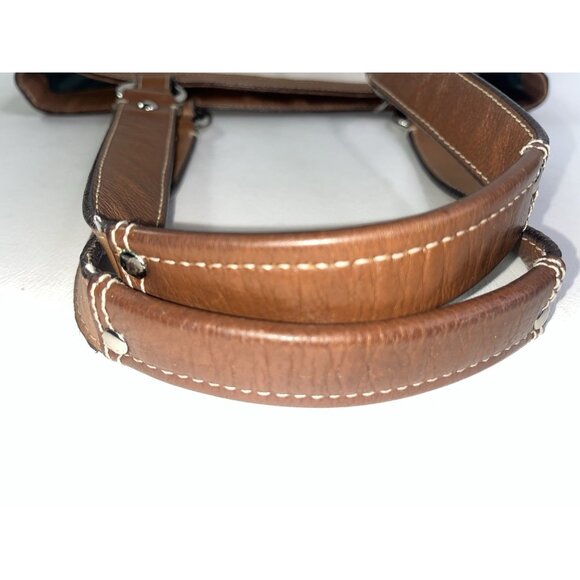 COACH Penelope Cream Pebbled Leather Tote Satchel Shoulder Bag Purse READ - Picture 15 of 16